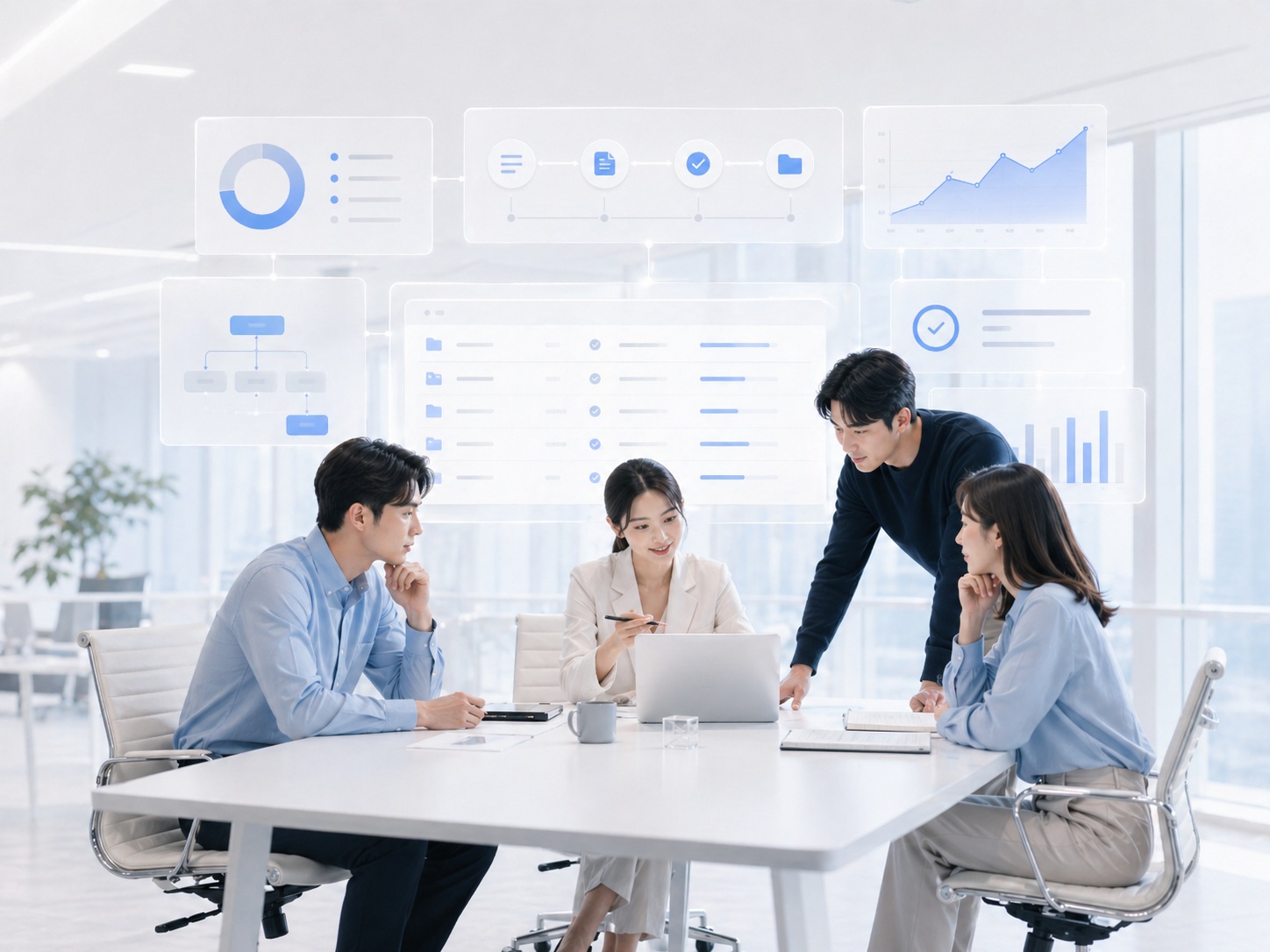 Operational improvement and productivity visual